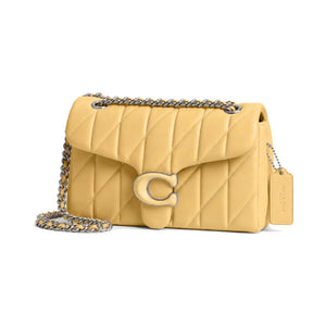 Coach Tabby Shoulder Bag 26 with Pillow Quilting in Yellow