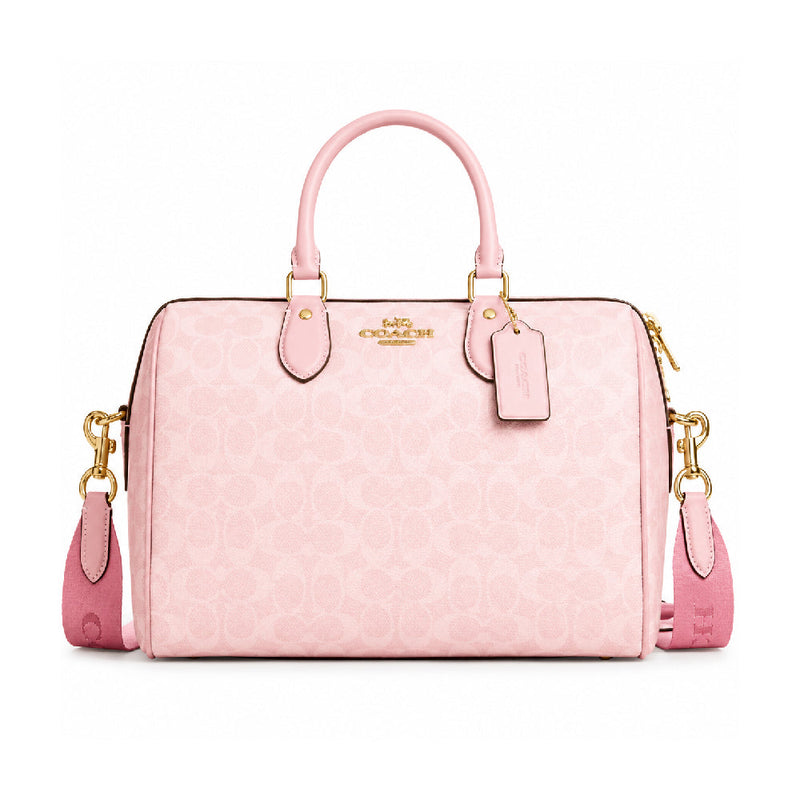Coach Mini Rowan Crossbody Bag in Baby Pink