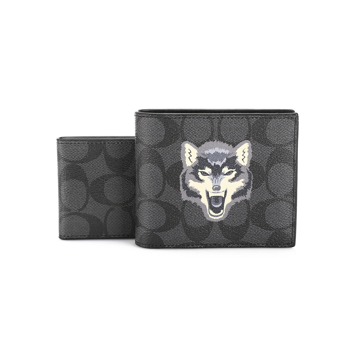 COACH set (Wallet & Card holder & Key chain)