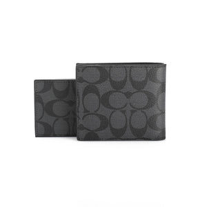 COACH set (Wallet & Card holder & Key chain)
