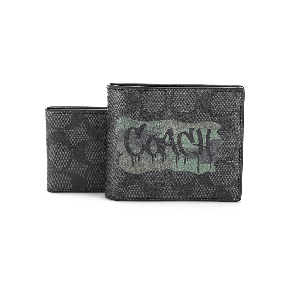COACH set (Wallet & Card holder & Key chain)