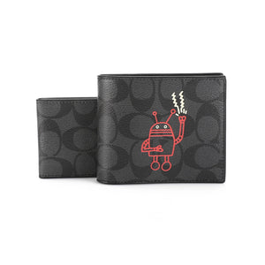 COACH set (Wallet & Card holder & Key chain)