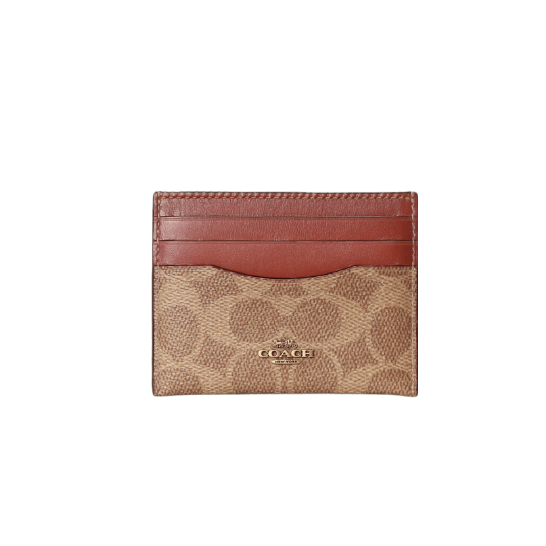 Coach Card Holder F31541 – White