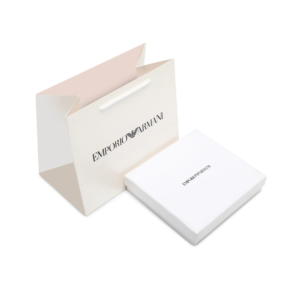 EMPORIO ARMANI set (Card holder & Key chain)
