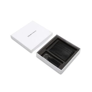EMPORIO ARMANI set (Card holder & Key chain)