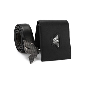 EMPORIO ARMANI set (Wallet & Belt)