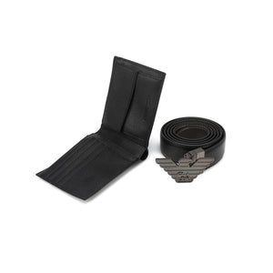 EMPORIO ARMANI set (Wallet & Belt)
