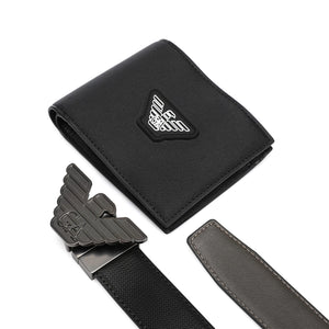 EMPORIO ARMANI set (Wallet & Belt)