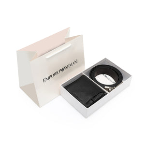 EMPORIO ARMANI set (Wallet & Belt)