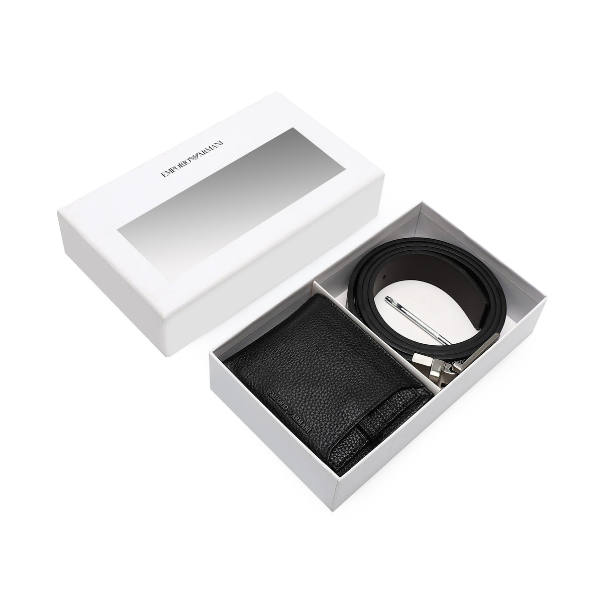 EMPORIO ARMANI set (Wallet & Belt)