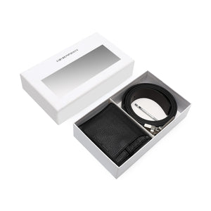 EMPORIO ARMANI set (Wallet & Belt)