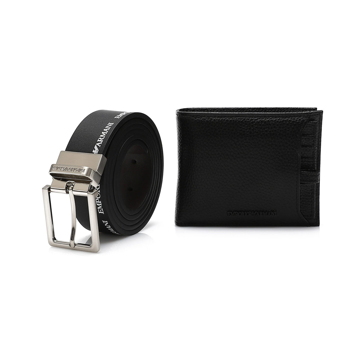 EMPORIO ARMANI set (Wallet & Belt)