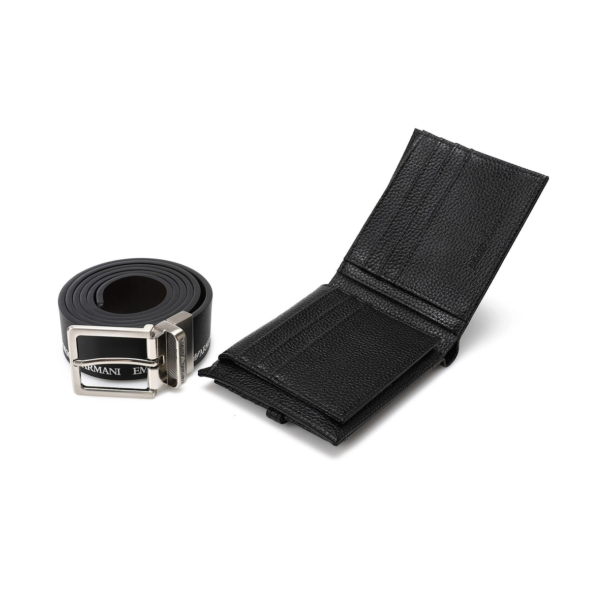 EMPORIO ARMANI set (Wallet & Belt)