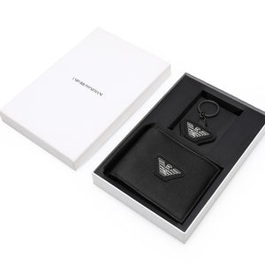 EMPORIO ARMANI set (Wallet & Key chain)