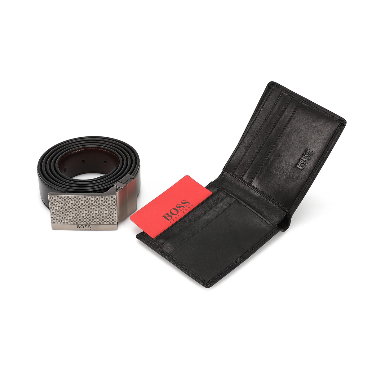 HUGO BOSS set (Wallet & Belt)