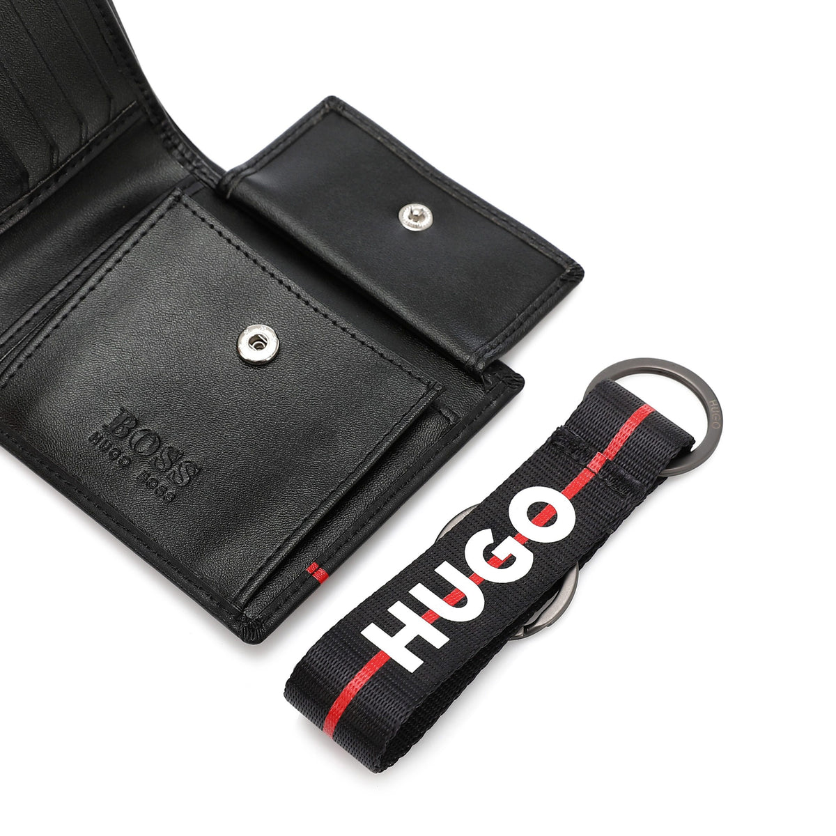 HUGO BOSS set (Wallet & Key chain)