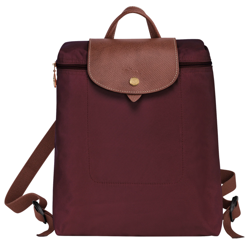 Le Pliage Original M Backpack Burgundy