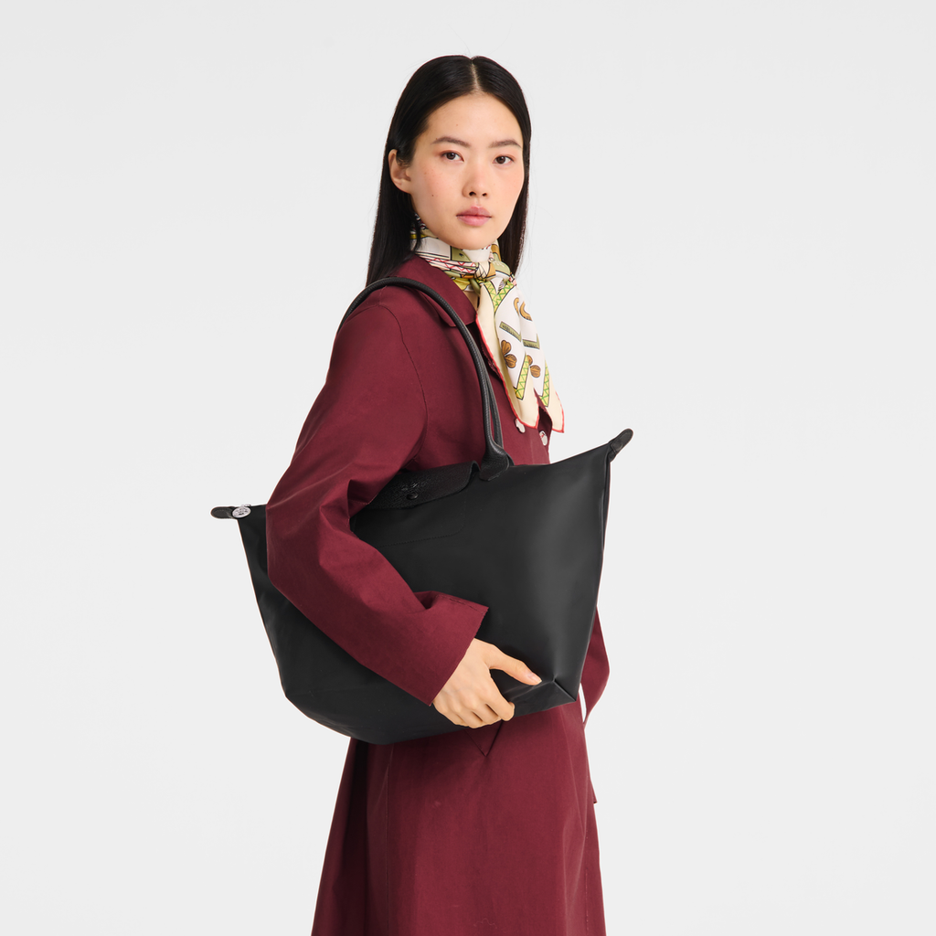 Le Pliage One L Tote - Black