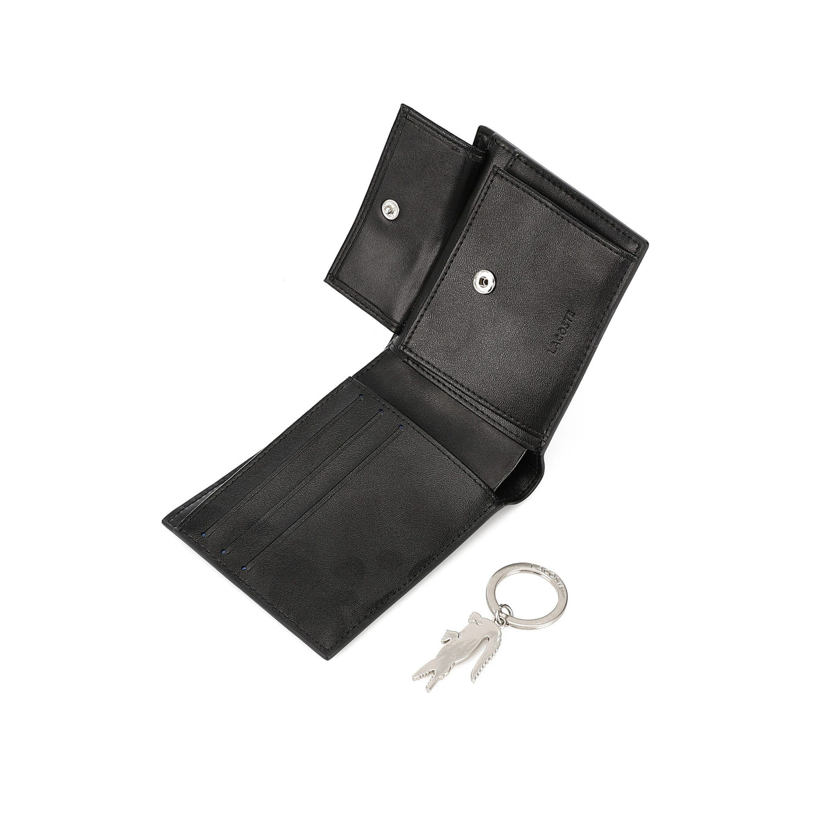 LACOSTE set (Wallet & Key chain)