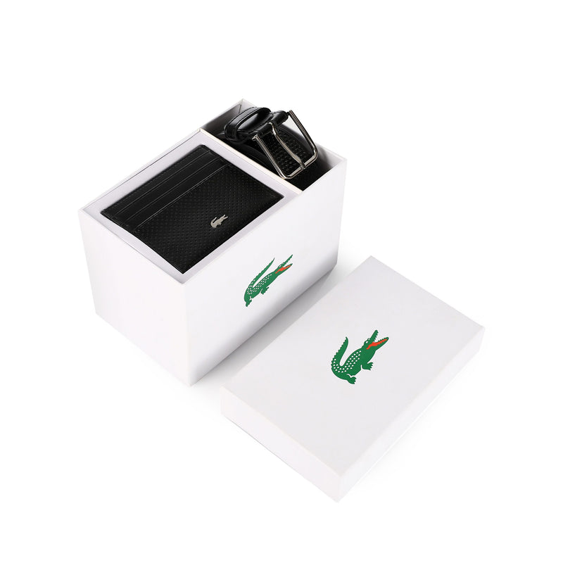 LACOSTE set (Belt & Card holder)