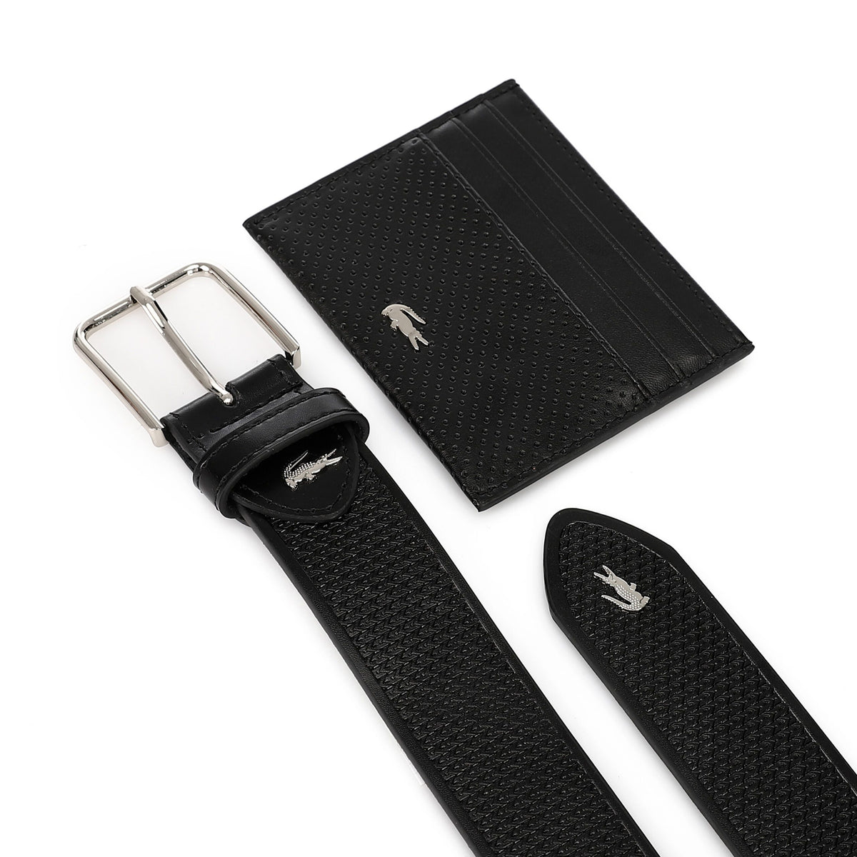 LACOSTE set (Belt & Card holder)