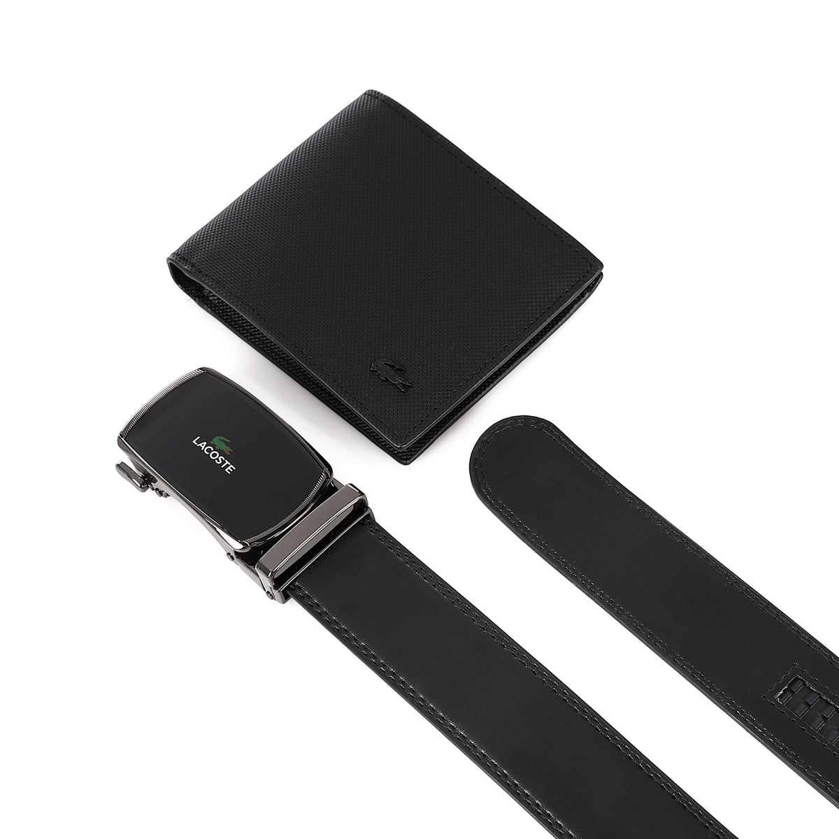 LACOSTE set (Wallet & Belt)
