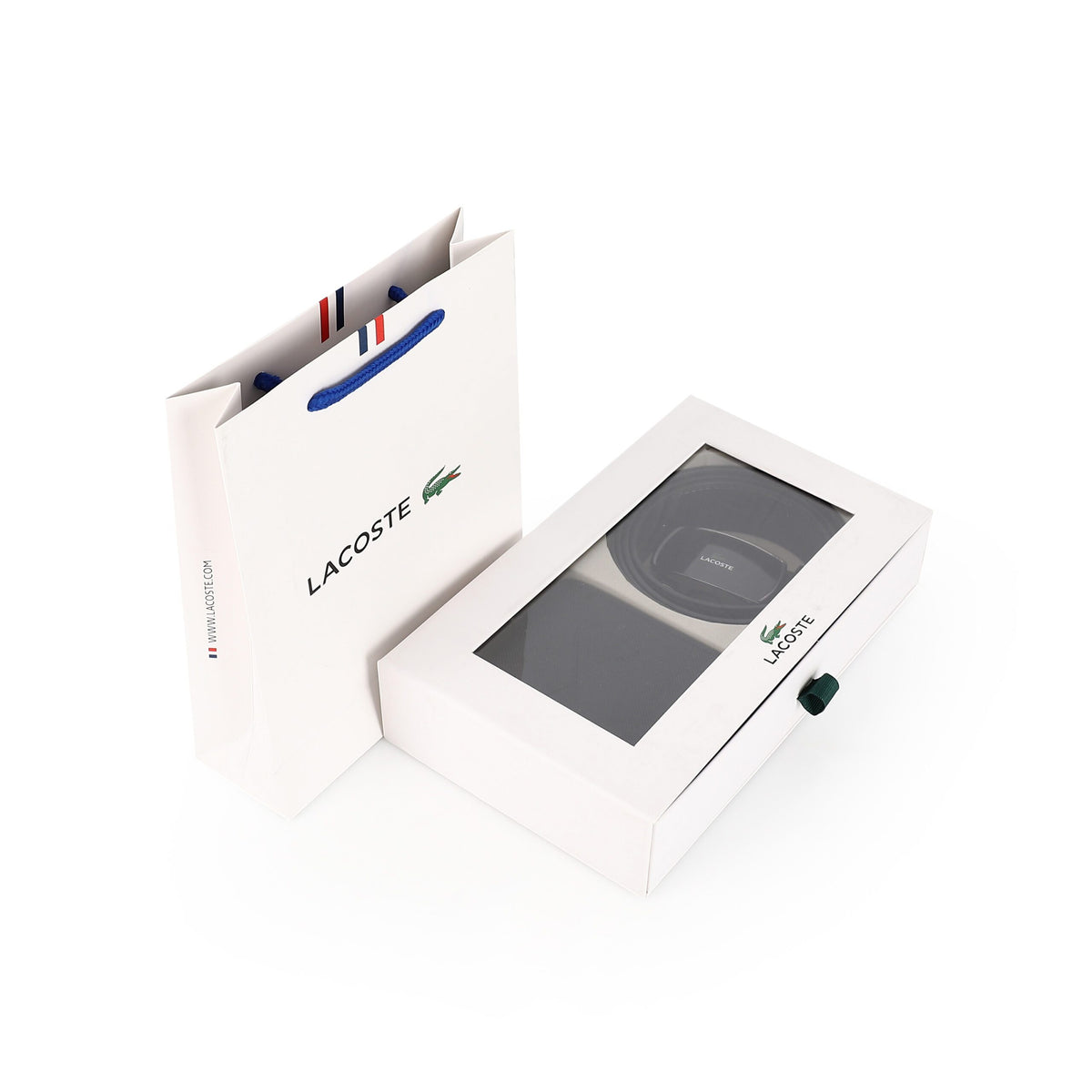 LACOSTE set (Wallet & Belt)