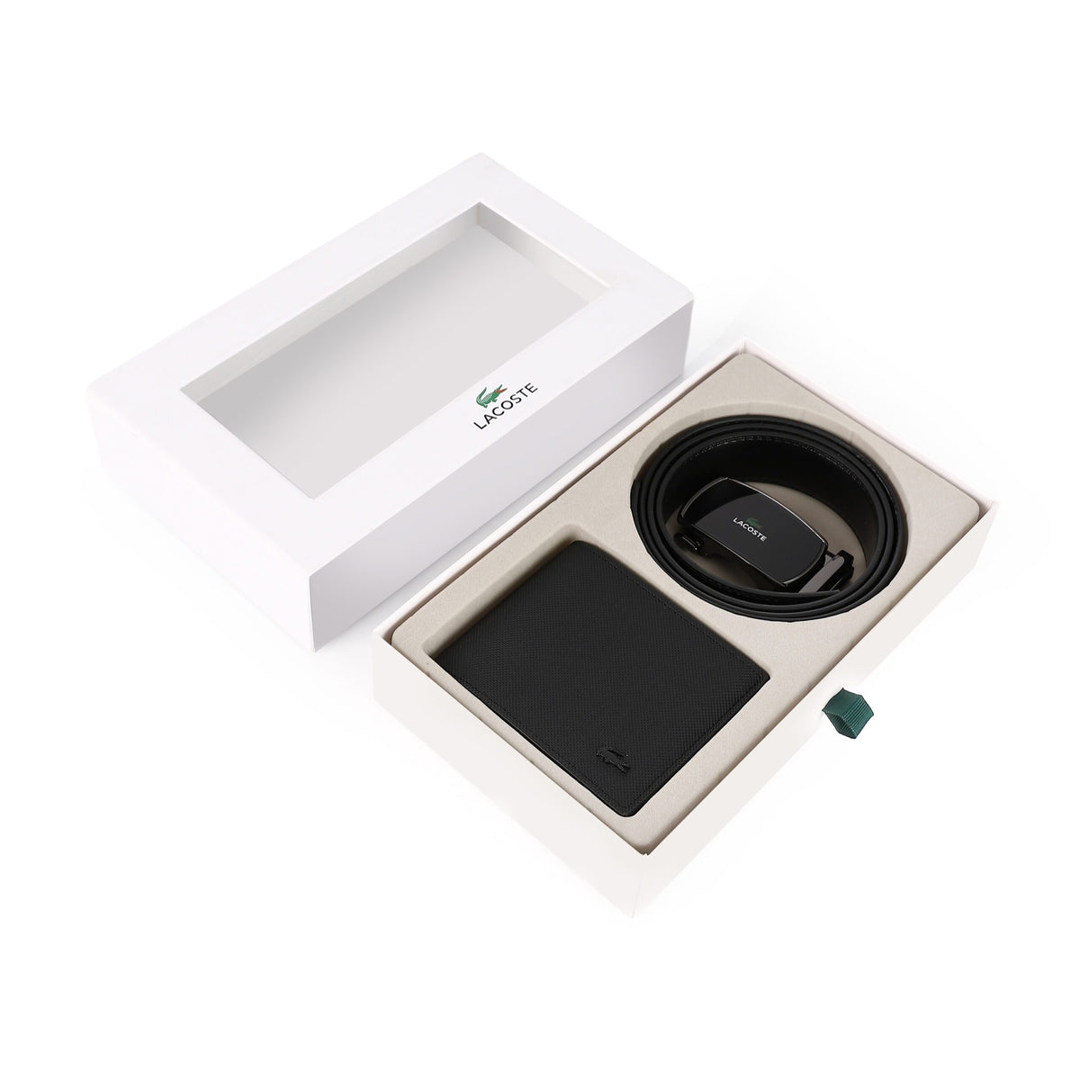 LACOSTE set (Wallet & Belt)