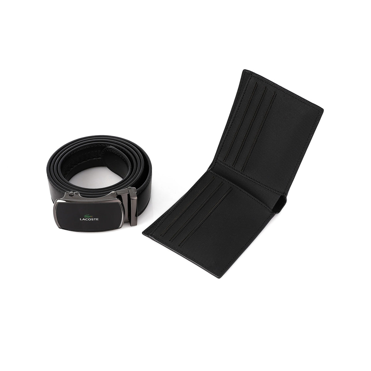 LACOSTE set (Wallet & Belt)