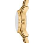 Michael Kors Petite Lexington Pavé Gold-Tone Watch for Women – MK4980