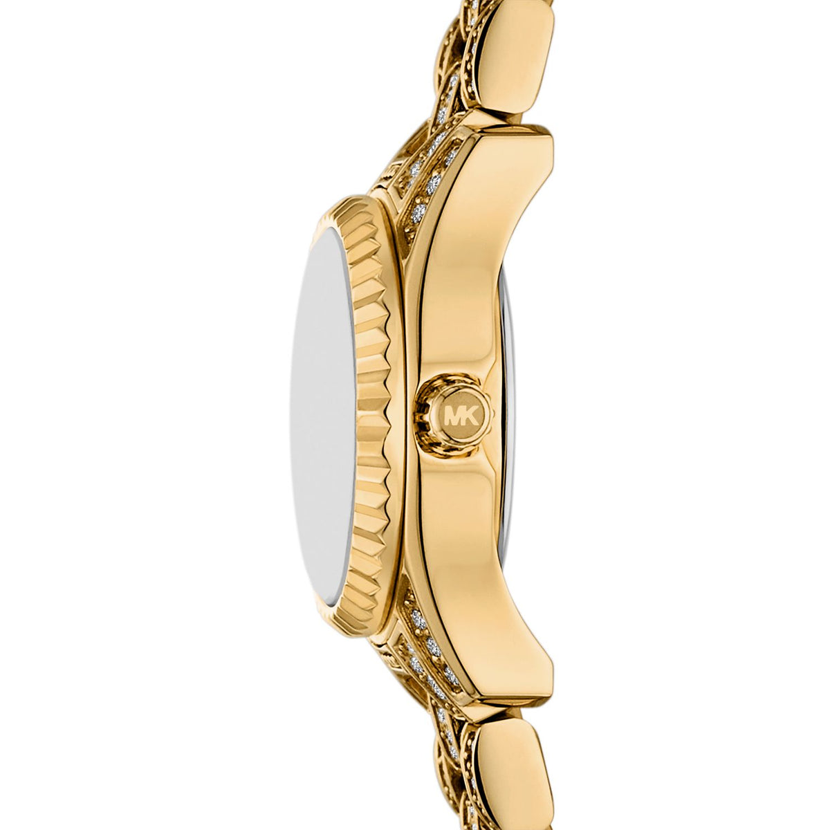 Michael Kors Petite Lexington Pavé Gold-Tone Watch for Women – MK4980