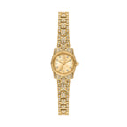 Michael Kors Petite Lexington Pavé Gold-Tone Watch for Women – MK4980