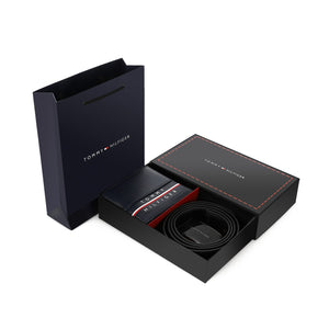TOMMY HILFIGER set (Wallet & Belt)