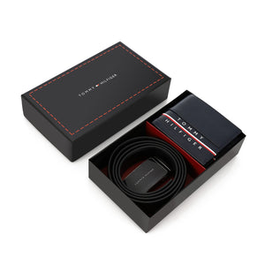 TOMMY HILFIGER set (Wallet & Belt)