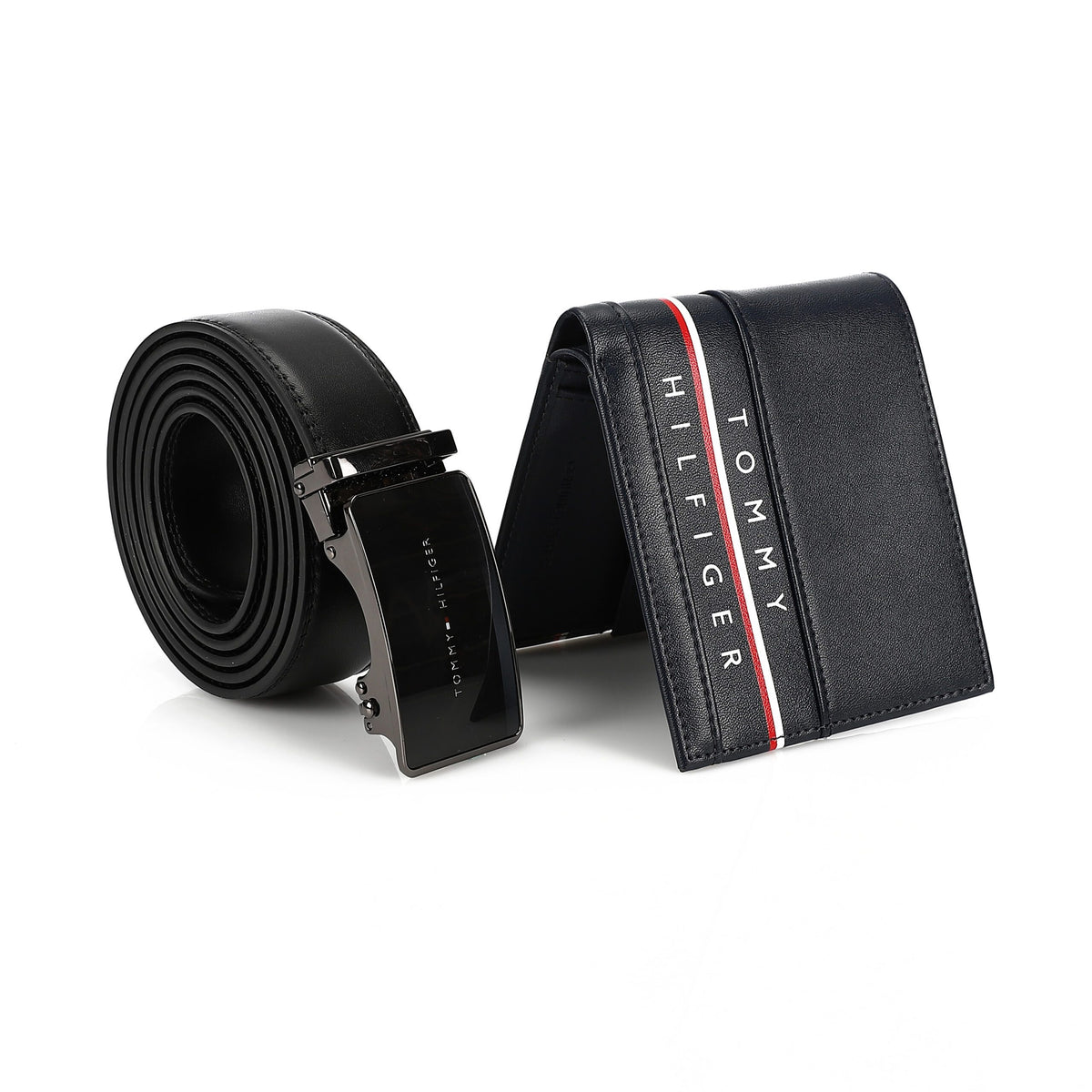 TOMMY HILFIGER set (Wallet & Belt)