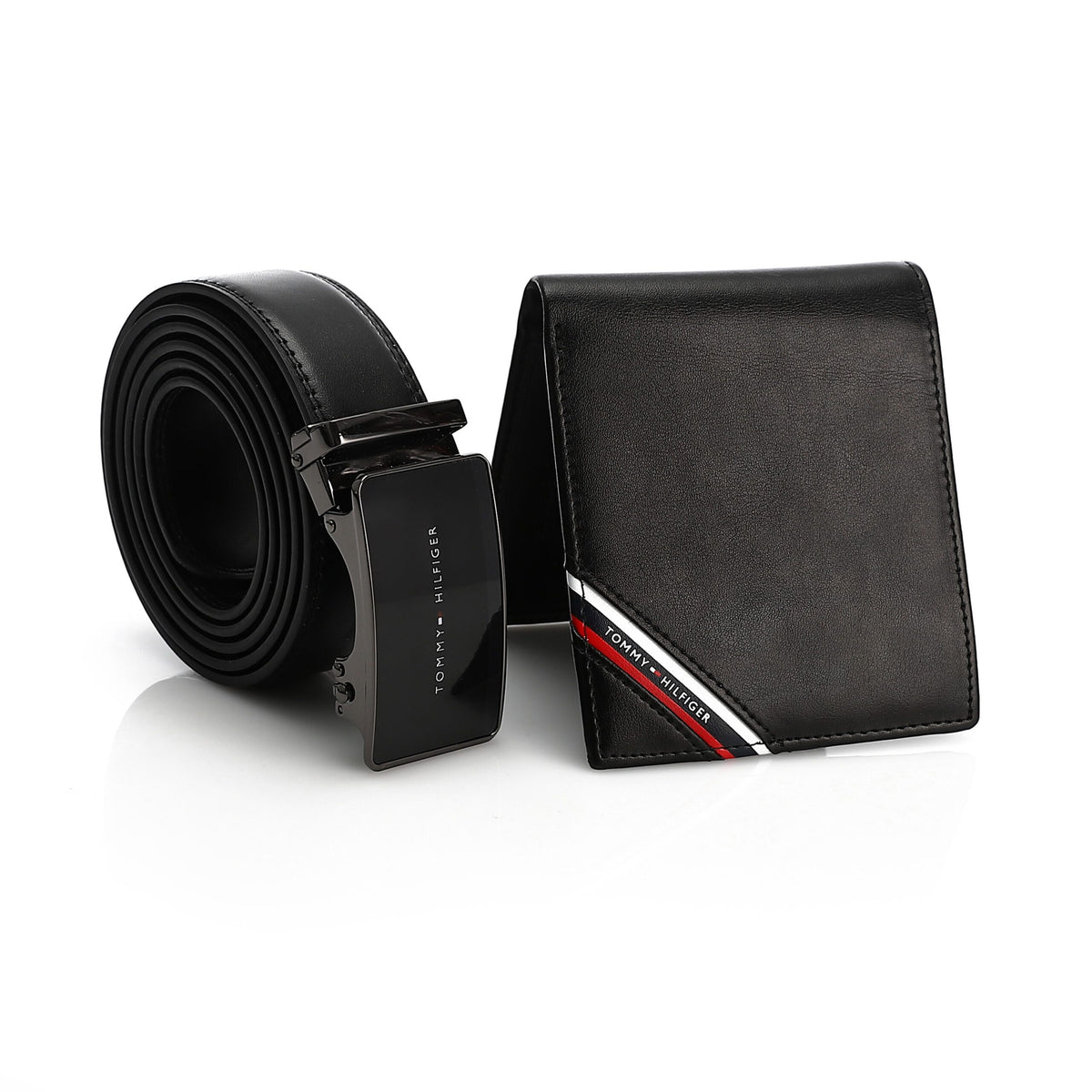 TOMMY HILFIGER set (Wallet & Belt)