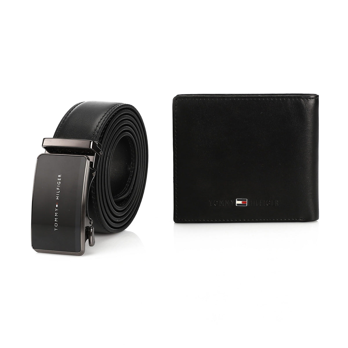 TOMMY HILFIGER set (Wallet & Belt)