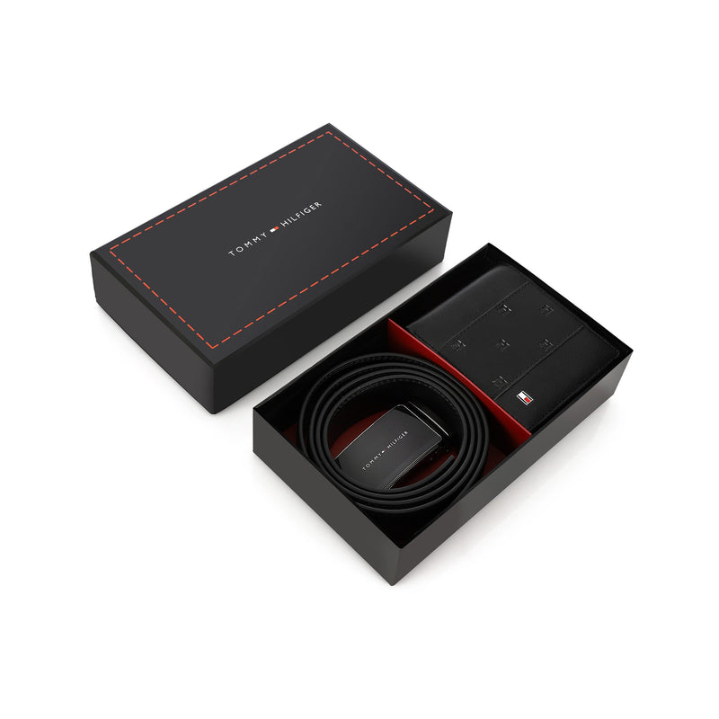 TOMMY HILFIGER set (Wallet & Belt)