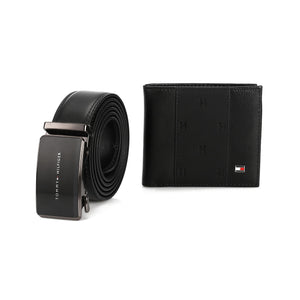TOMMY HILFIGER set (Wallet & Belt)