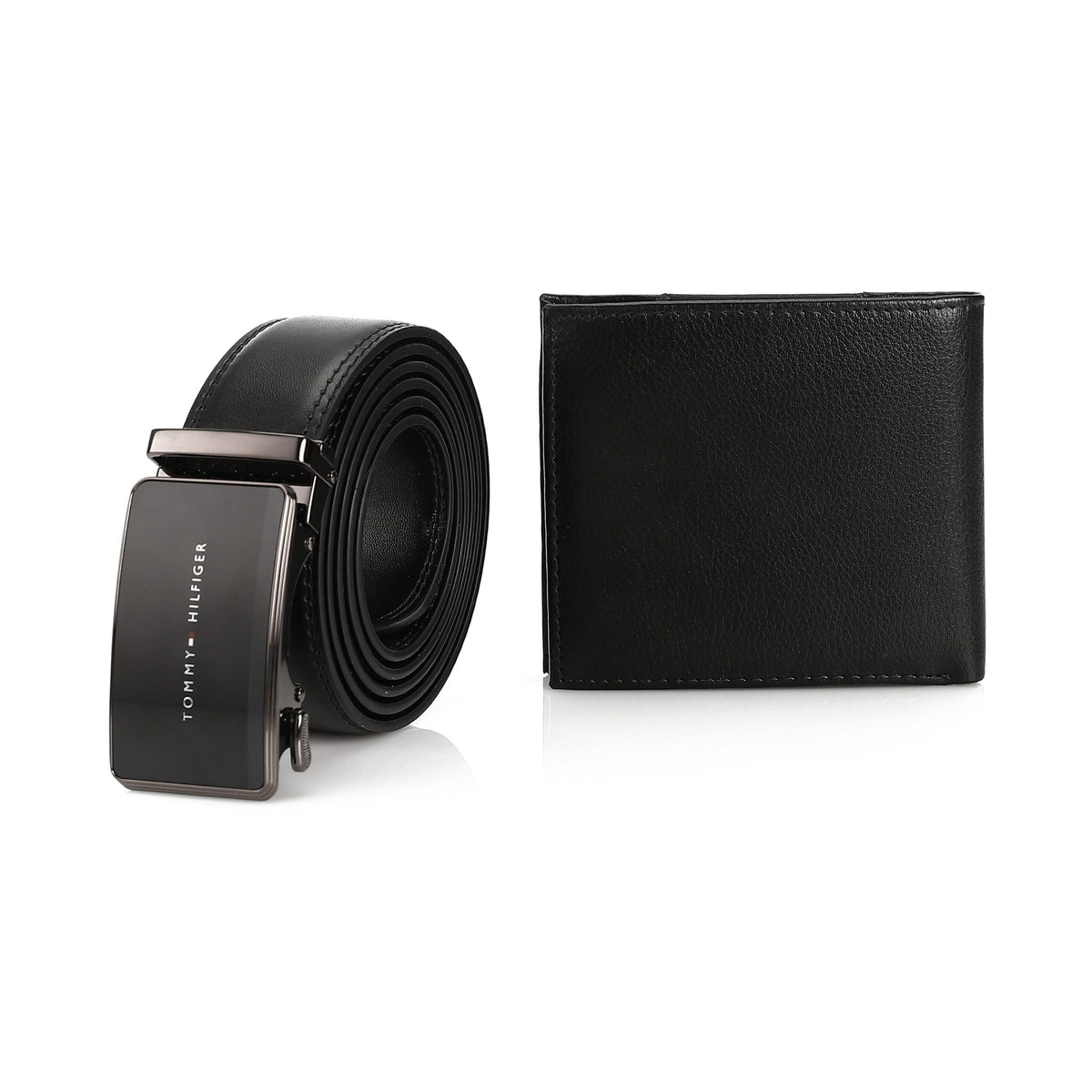 TOMMY HILFIGER set (Wallet & Belt)