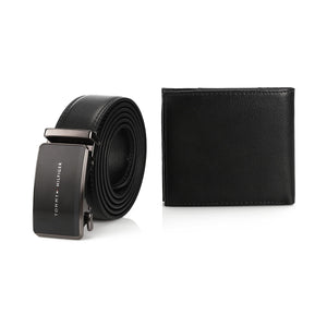 TOMMY HILFIGER set (Wallet & Belt)