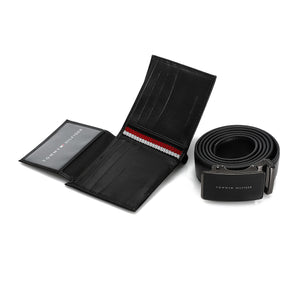 TOMMY HILFIGER set (Wallet & Belt)
