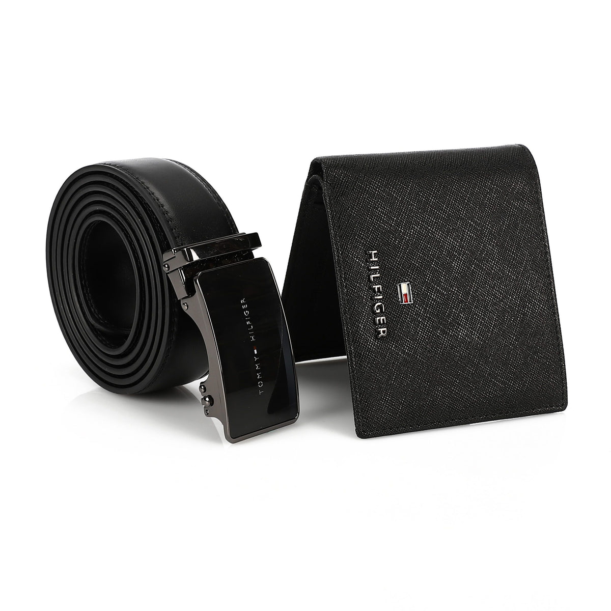 TOMMY HILFIGER set (Wallet & Belt)