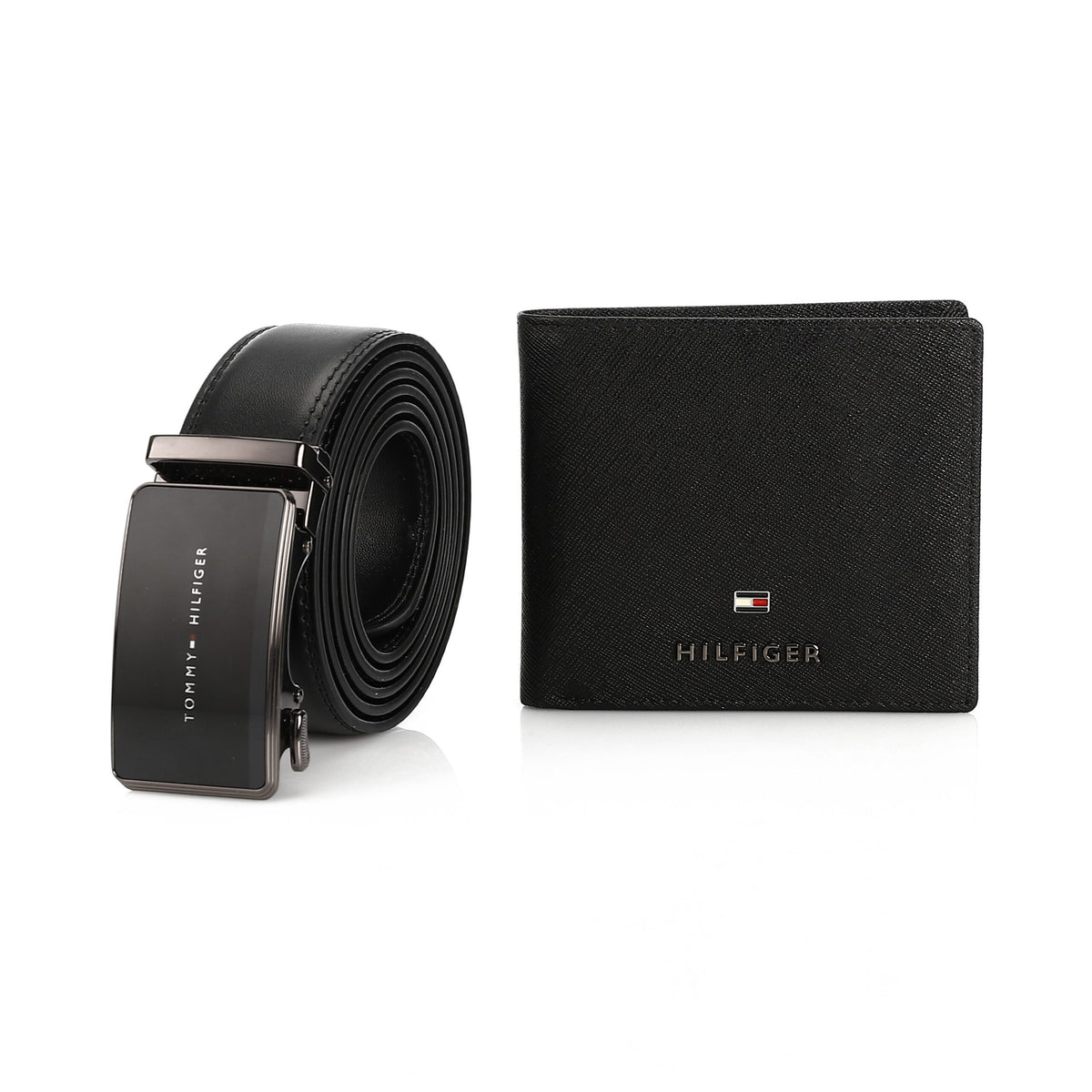 TOMMY HILFIGER set (Wallet & Belt)