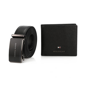 TOMMY HILFIGER set (Wallet & Belt)