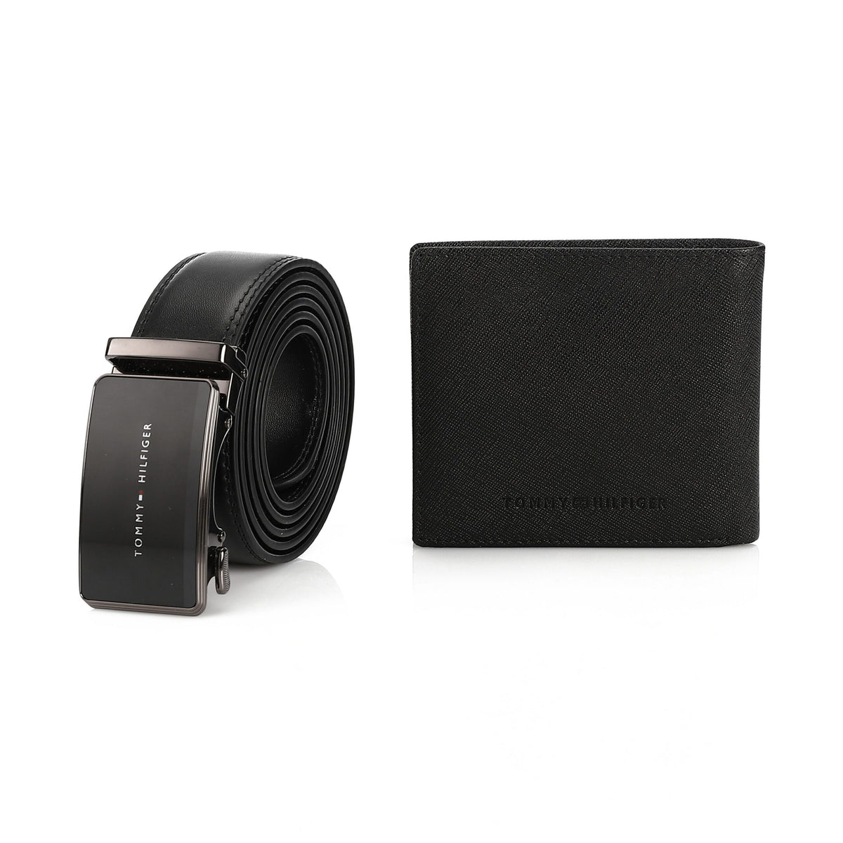 TOMMY HILFIGER set (Wallet & Belt)