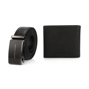 TOMMY HILFIGER set (Wallet & Belt)