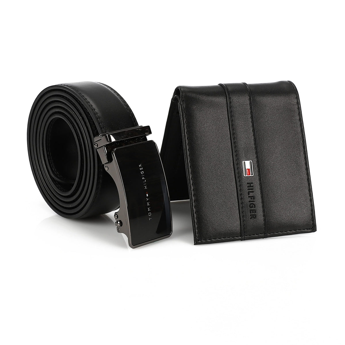 TOMMY HILFIGER set (Wallet & Belt)