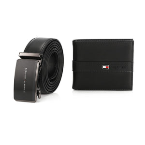 TOMMY HILFIGER set (Wallet & Belt)