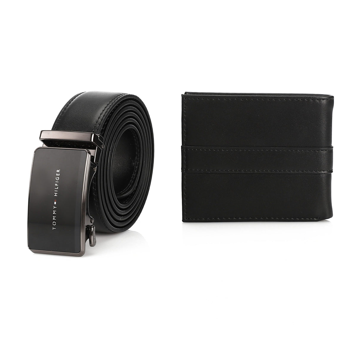 TOMMY HILFIGER set (Wallet & Belt)